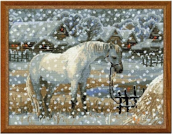 Снежная зима
