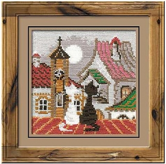 Город и кошки. Весна