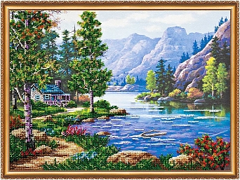 Утро в горах