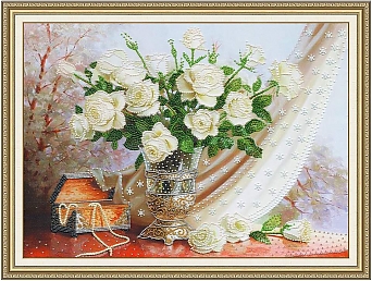 Белые розы