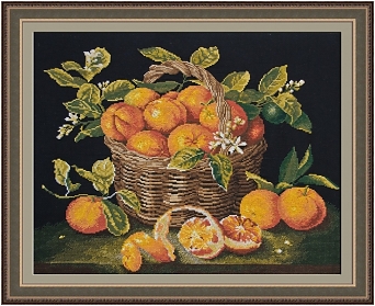 Корзина мандаринов